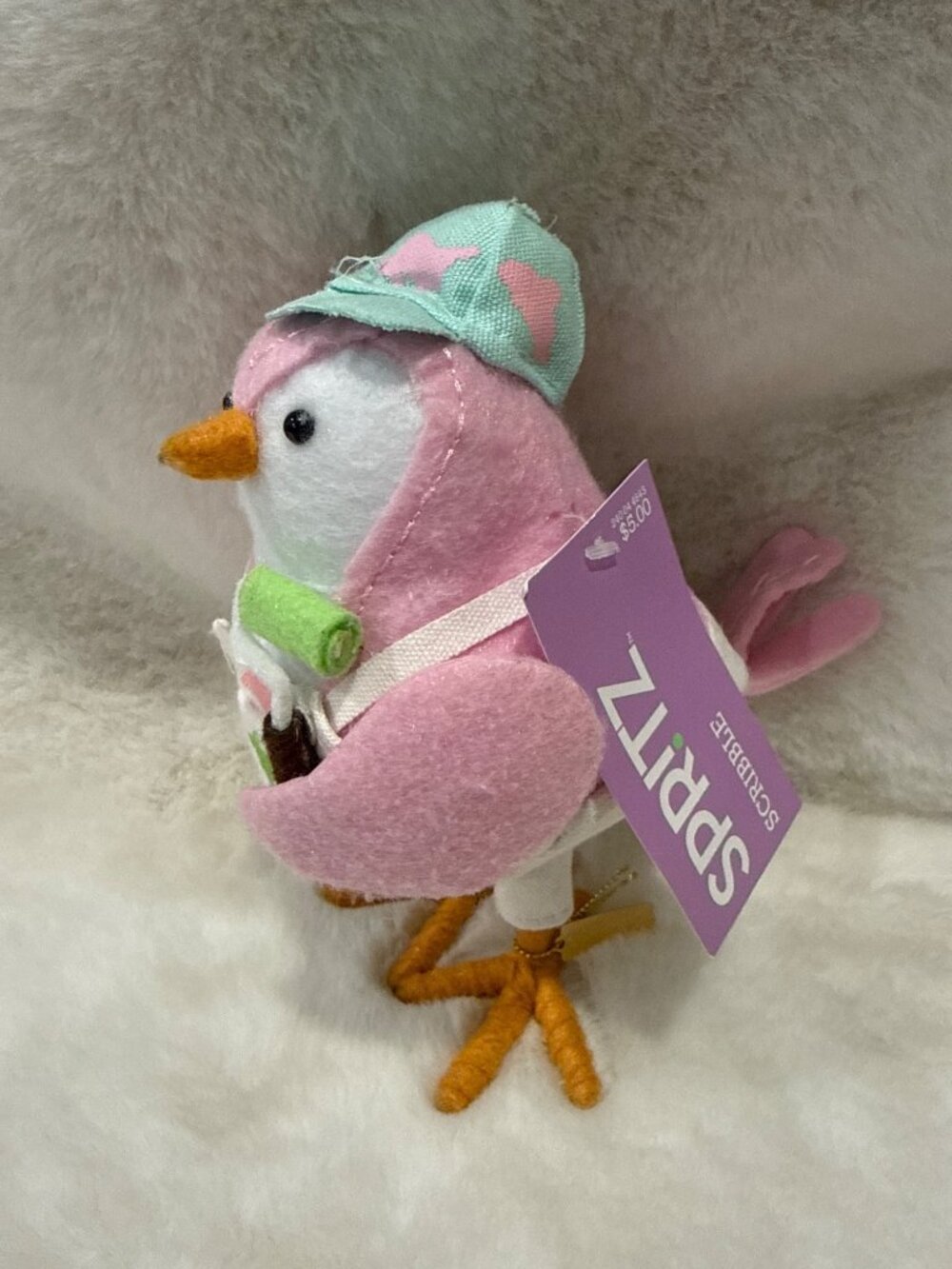 Spritz Spring Fabric Bird Decor Featherly Friends SCRIBBLE 2025 New - Picture 3 of 5